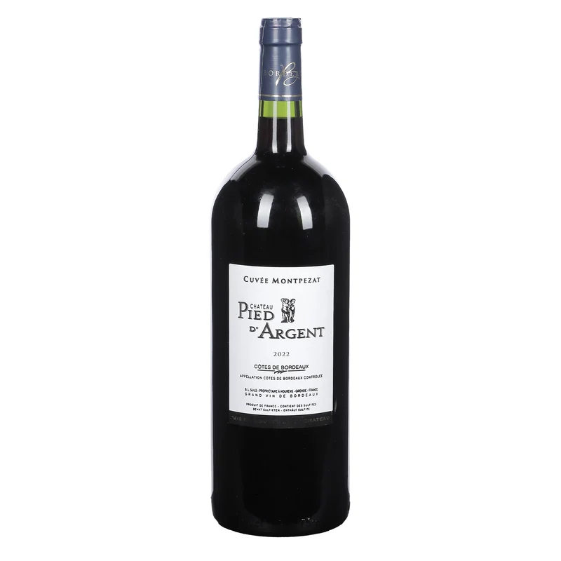 CHATEAU PIED D'ARGENT AOC COTES DE BORDEAUX 2022 13%