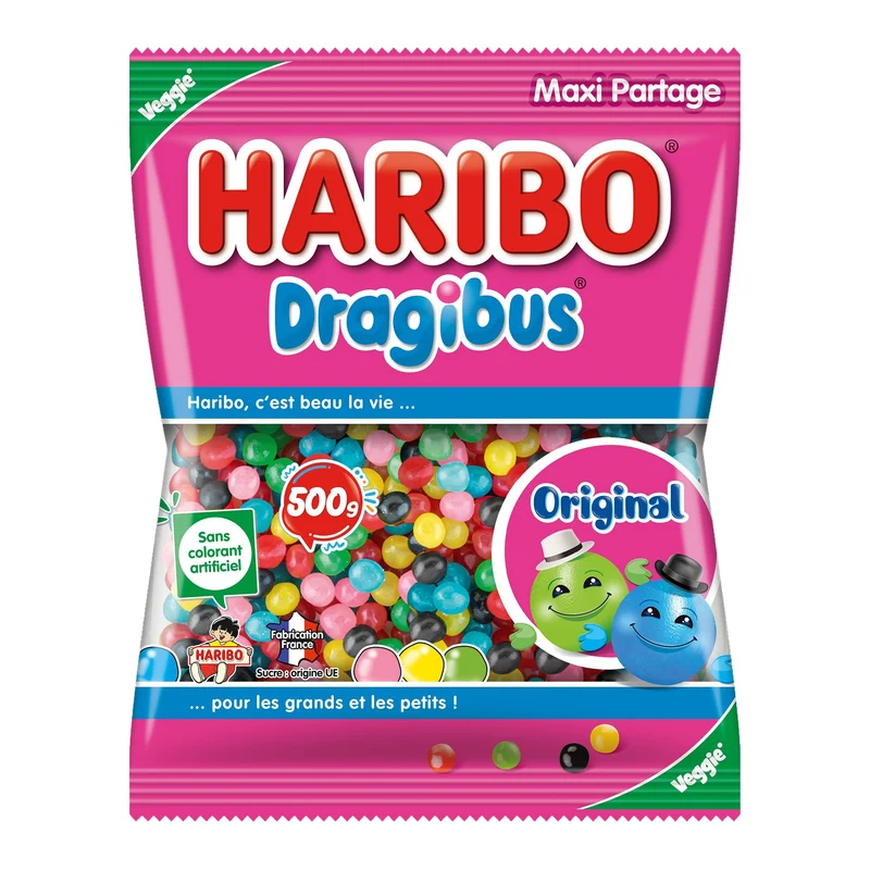 Sachet Haribo Dragibus