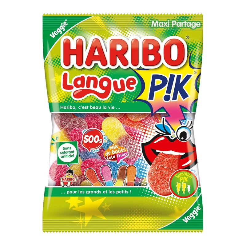 Sachet Haribo Langues Pik