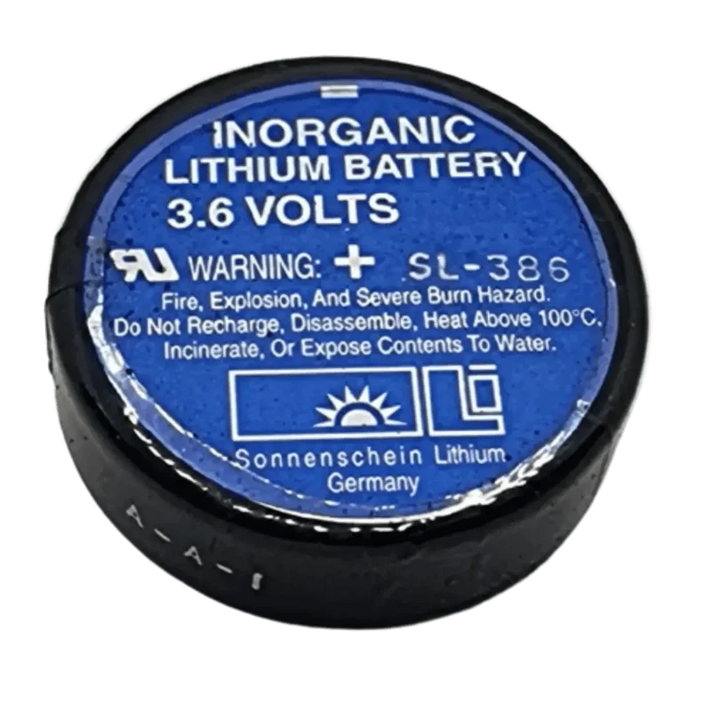 Pile Lithium SL-386 3.6V 1700mAh 1/6D Li-SOCl₂