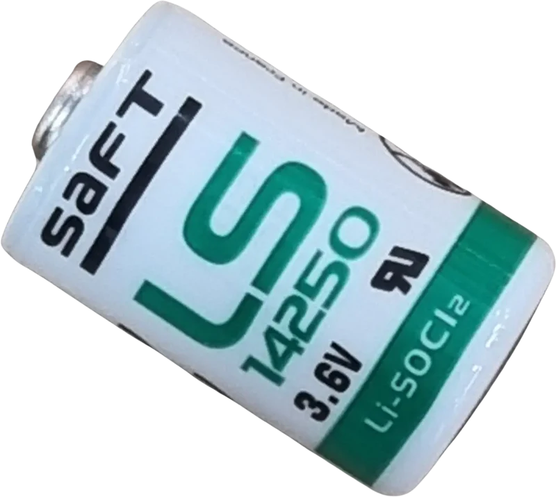 Pile Lithium Saft LS14250 3.6V 1200mAh 1/2AA Li-SOCl2