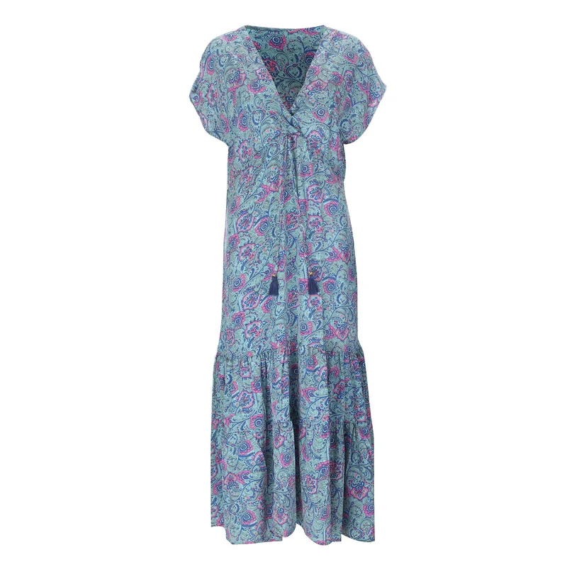 ROBE LONGUE POCHES COTES DU S AU L