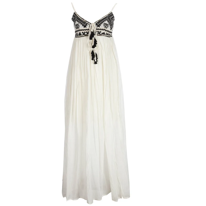 ROBE LONGUE À BRETELLES - GOA