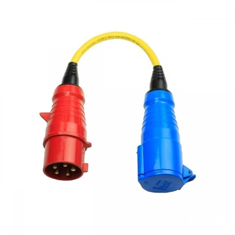 Victron Energy Adapter Cord 32A/3 to Single Phase -CEE Plug 5P/CEE Coupling 3P