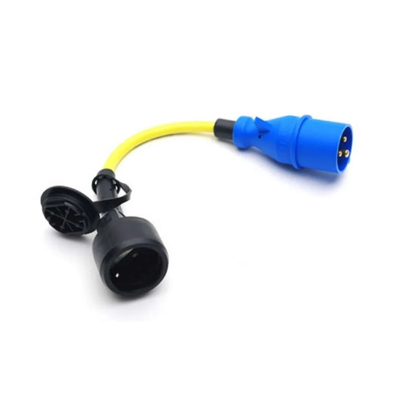 Victron Energy Adapter Cord 16A/250V CEE Plug to Schuko Coupling | SHP307700260