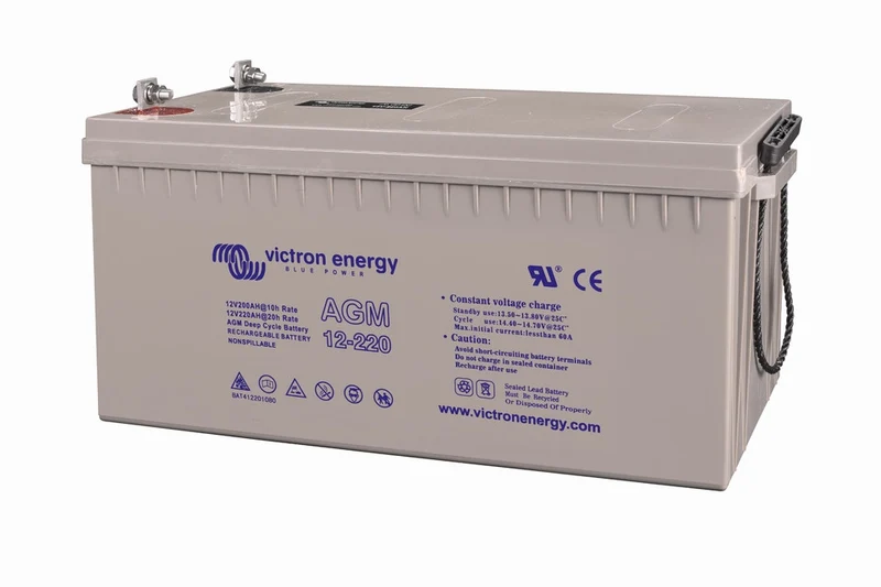 Victron Energy 12V/220Ah AGM Deep Cycle Batt.