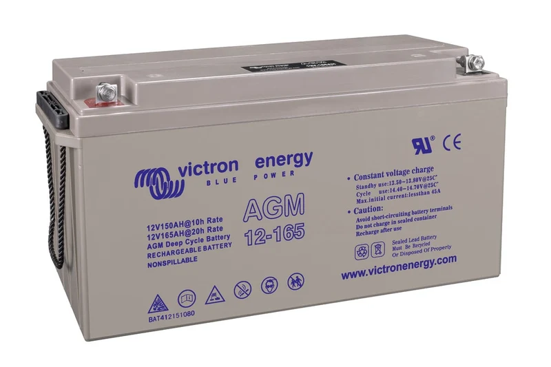Victron Energy 12V/165Ah AGM Deep Cycle Batt. (M8)