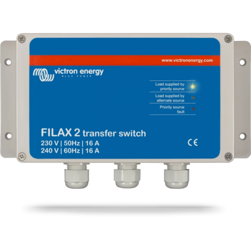 Victron Energy Filax 2 Transfer Switch CE 110V/50Hz-120V/60Hz