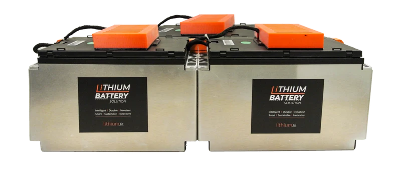 Lithium Battery Solution | 3X LBS 200 (LiFePO4) | Commercial Industrial battery Lithium-ion | with External BMS