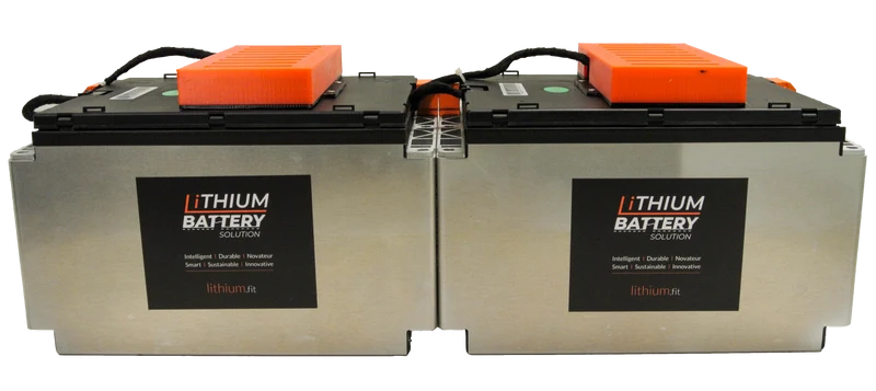 Lithium Battery Solution | 2X LBS 200 (LiFePO4) | Commercial Industrial battery Lithium-ion | with External BMS