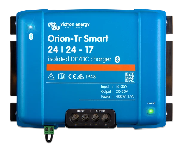 Victron Energy Orion-Tr Smart 24/24-17A (400W) Isolated DC-DC Charger | ORI242440120