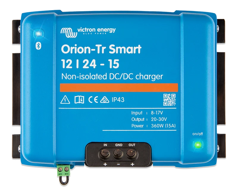 Victron Energy Orion-Tr Smart 12/24-15A (360W) Non-isolated DC-DC charger