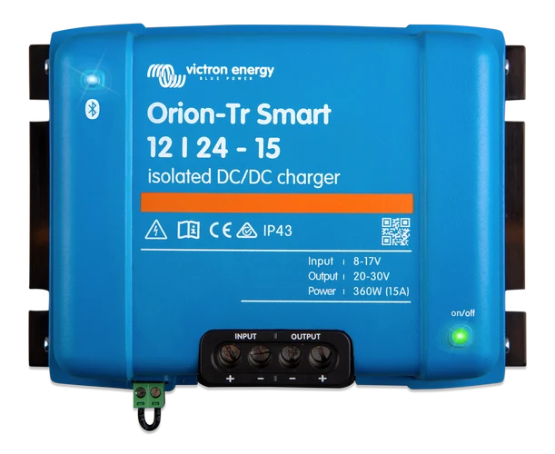 Victron Energy Orion-Tr Smart 12/24-15A (360W) Isolated DC-DC Charger