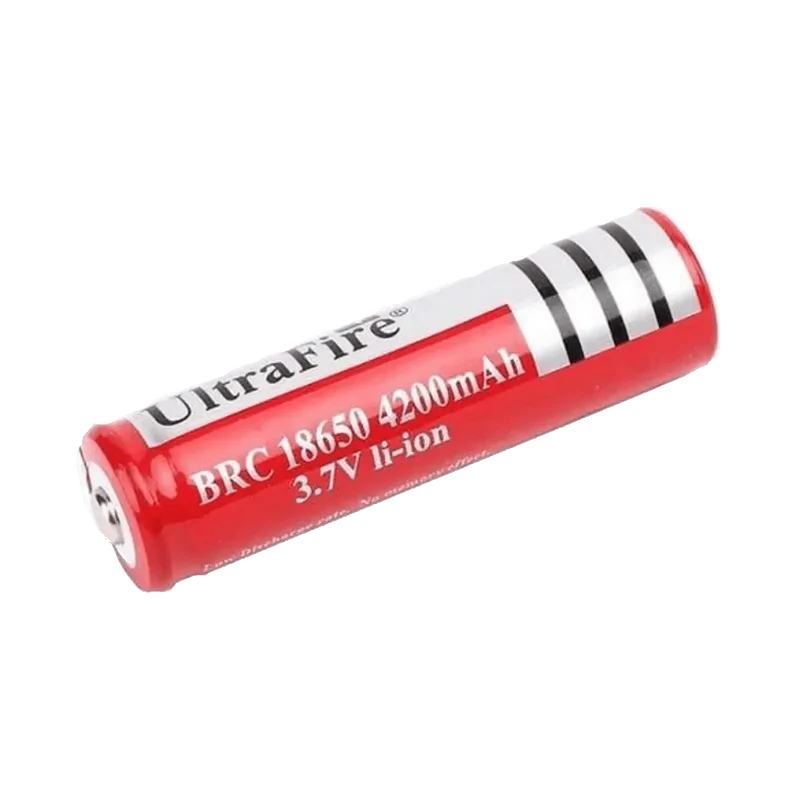 Accumulateur 18650 Li-ion 3.7V 4200mAh – Batterie Rechargeable Haute Capacité