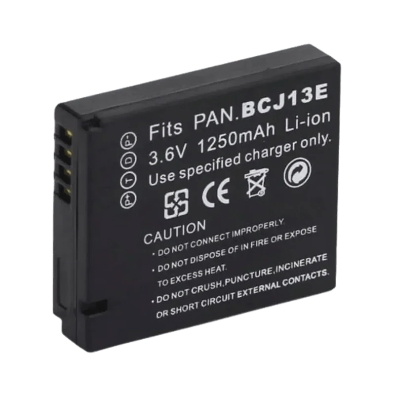 Batterie Panasonic DMW-BCJ13E compatible 3.6V 1250mAh Li-ion