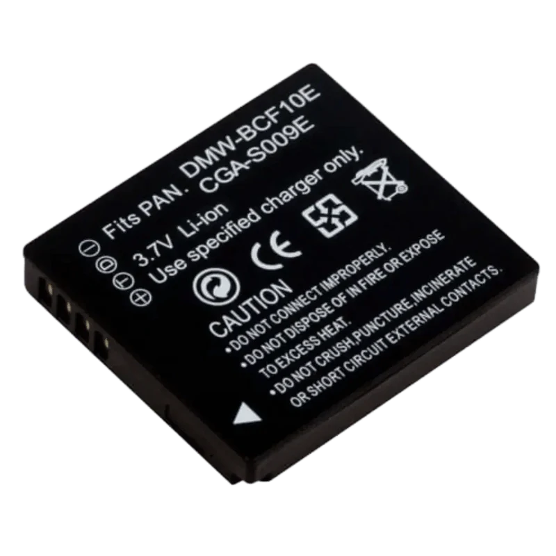 Batterie Panasonic DMW-BCF10 compatible 3.6V 1200mAh Li-ion