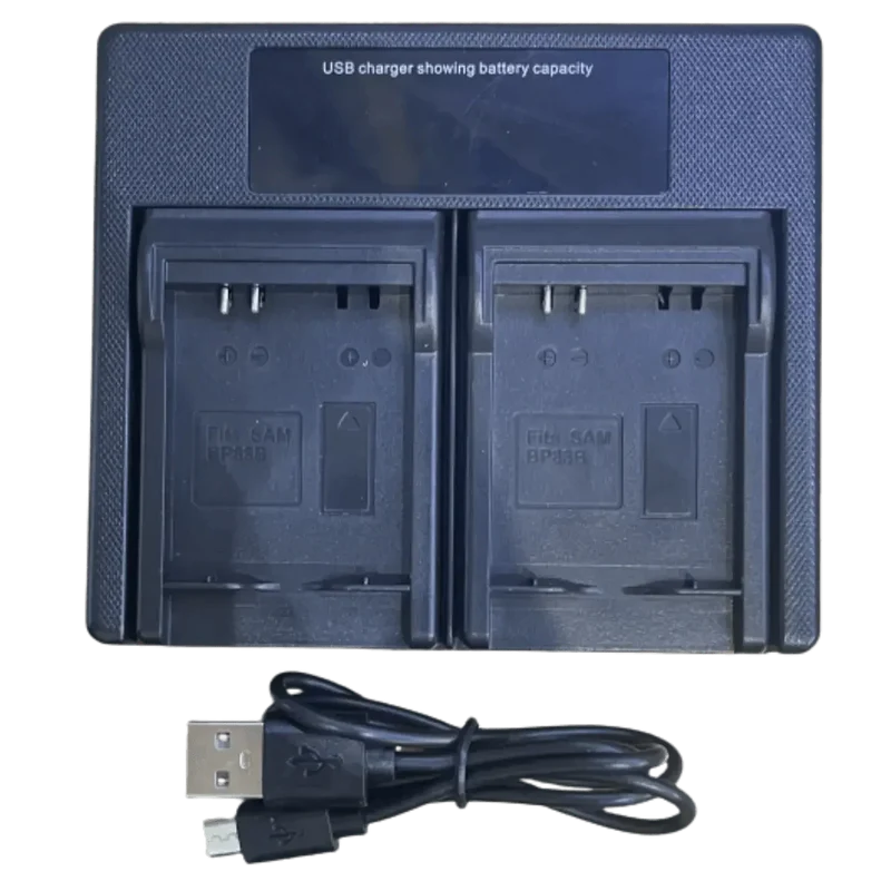 Chargeur Double Compatible Samsung BP-88B 8.4V – MV900 / MV900F