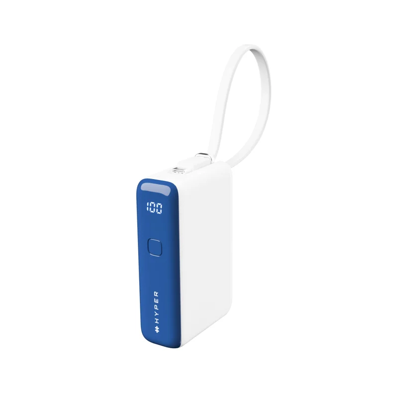 Mini-batterie externe HyperJuice® Flex USB-C 30 W - Bleu