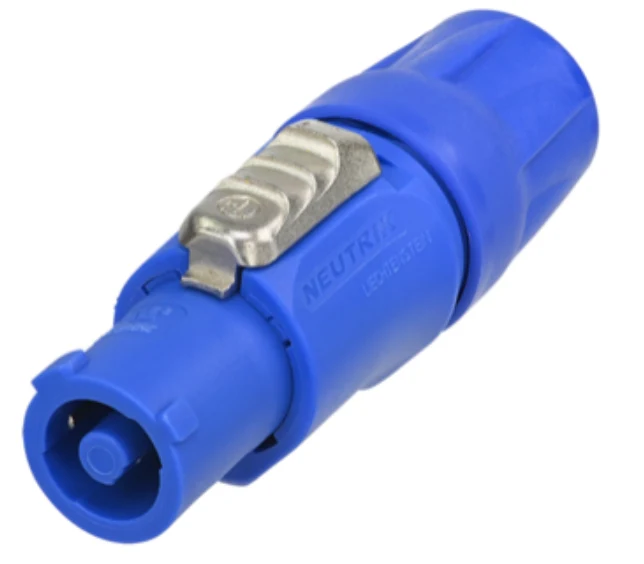 Connecteur AC PowerCon Neutrik NAC3FCA type A bleu, prise entrée