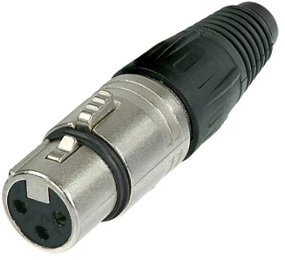 Connecteur XLR 3 femelle à câble Neutrick NC3FX
