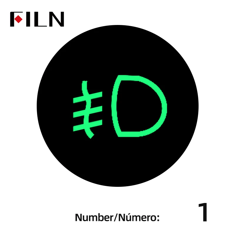 Symbols indicator light
