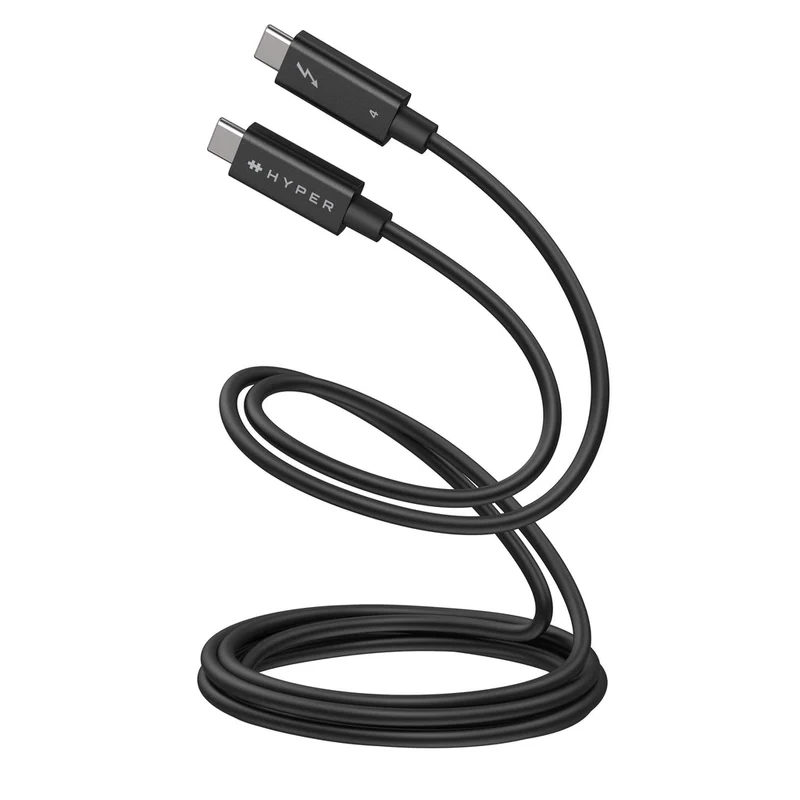 Câble HyperDrive® Thunderbolt 4 (2M/6Ft) - Noir*