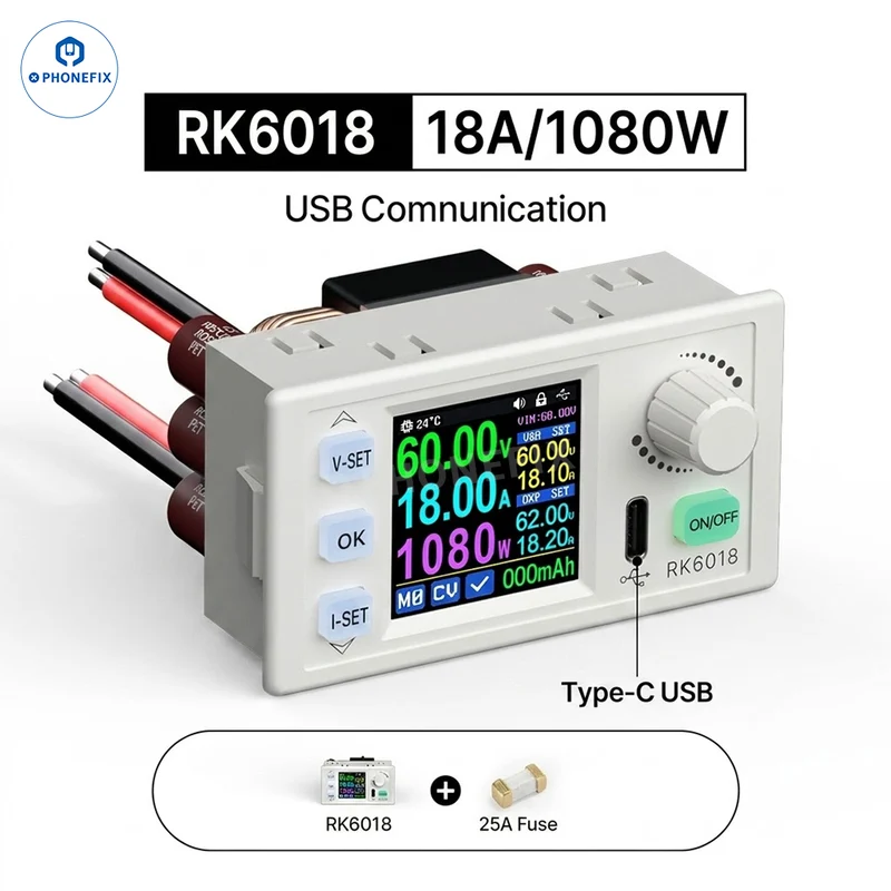 Alimentation CC régulée réglable RD RK6018 RK6018-BT 60 V 18 A