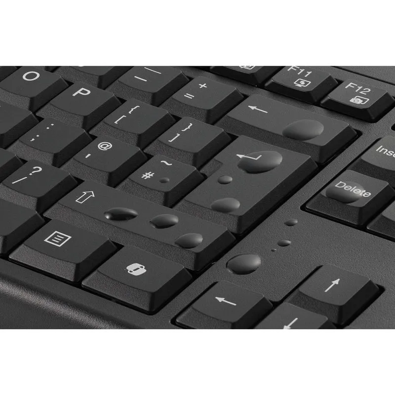 Keyboard Kensington K75560PT Black QWERTY