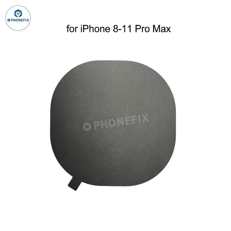 Autocollant de protection isolant pour coque arrière iPhone avec chargement sans fil