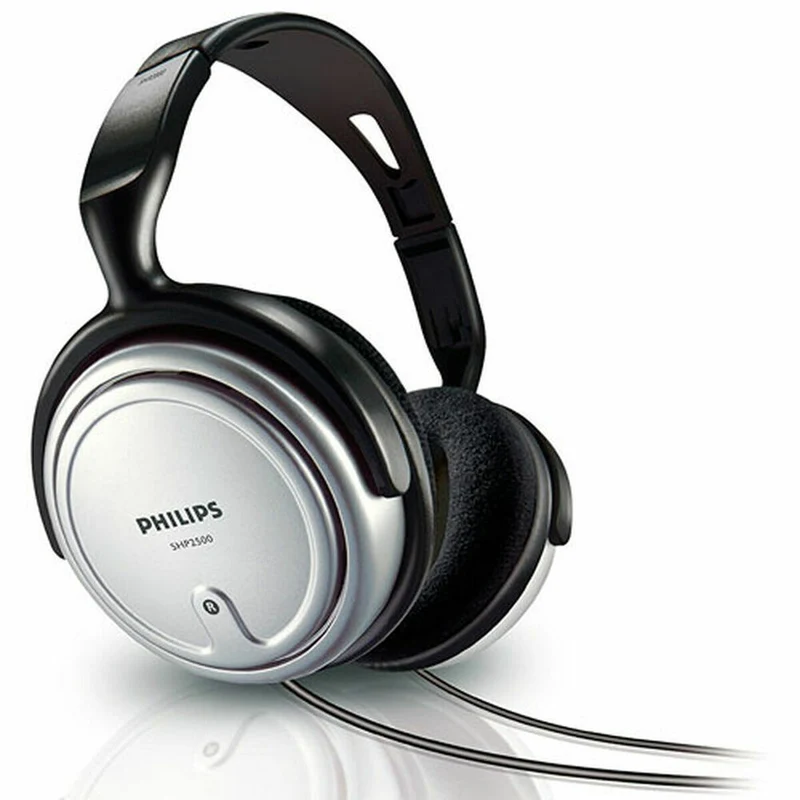 Headphones with Microphone Philips SHP2500/37 Black Grey With cable