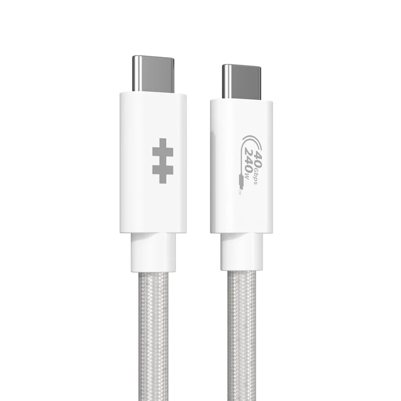 HyperDrive® Next USB4 Type-C Performance Cable (1.2M/4Ft) - Blanc