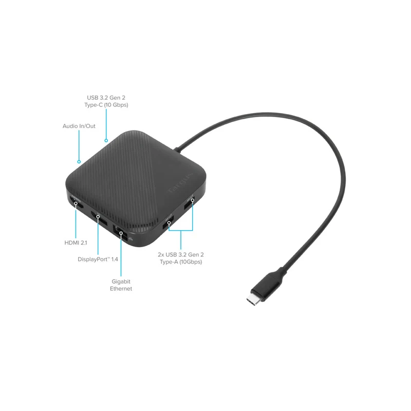 Station d'accueil USB4 Dual Video 4K avec 85W PD Pass-Thru* (en anglais)