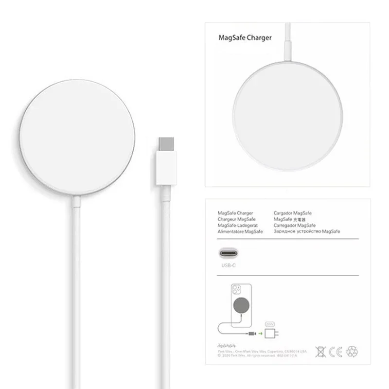 Chargeur sans fil double MagSafe Duo 3 en 1 pour iPhone, iWatch, AirPods