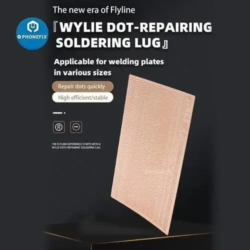 Réparation de cosses de soudure WYLIE pour plaques de soudure