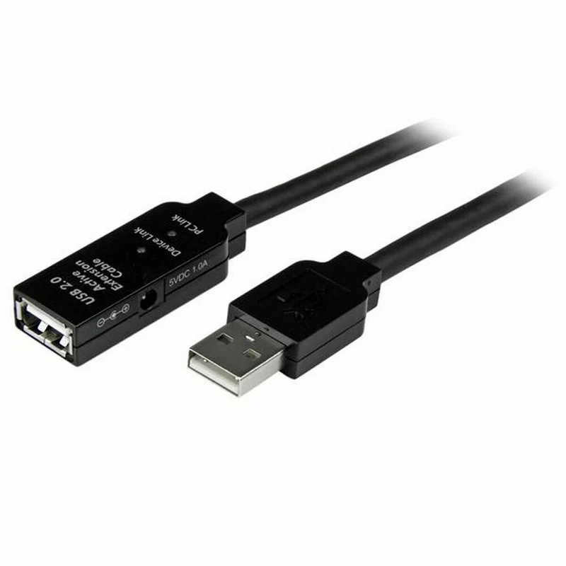 USB Cable Startech USB2AAEXT10M Black